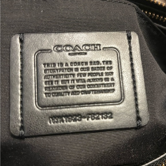 Coach Red, White and Black Satchel or Crossbody - Picture 11 of 14